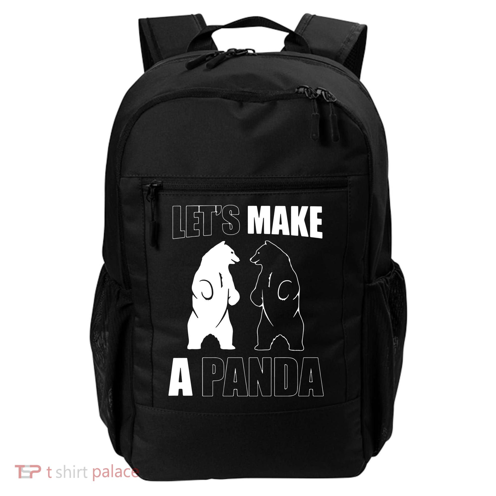 Let’S Make A Panda Polar Black Bear Backpack