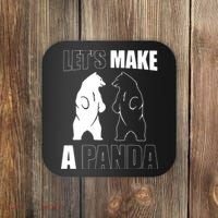 Let’S Make A Panda Polar Black Bear Coaster thumb 0