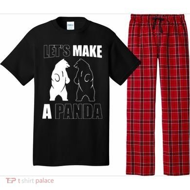 Let’S Make A Panda Polar Black Bear Pajama Set