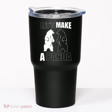 Let’S Make A Panda Polar Black Bear Tumbler