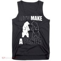 Let’S Make A Panda Polar Black Bear Tank Top thumb 0