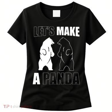 Let’S Make A Panda Polar Black Bear Women's T-Shirt