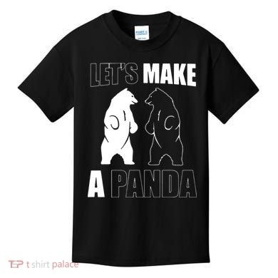 Let’S Make A Panda Polar Black Bear Kids T-Shirt