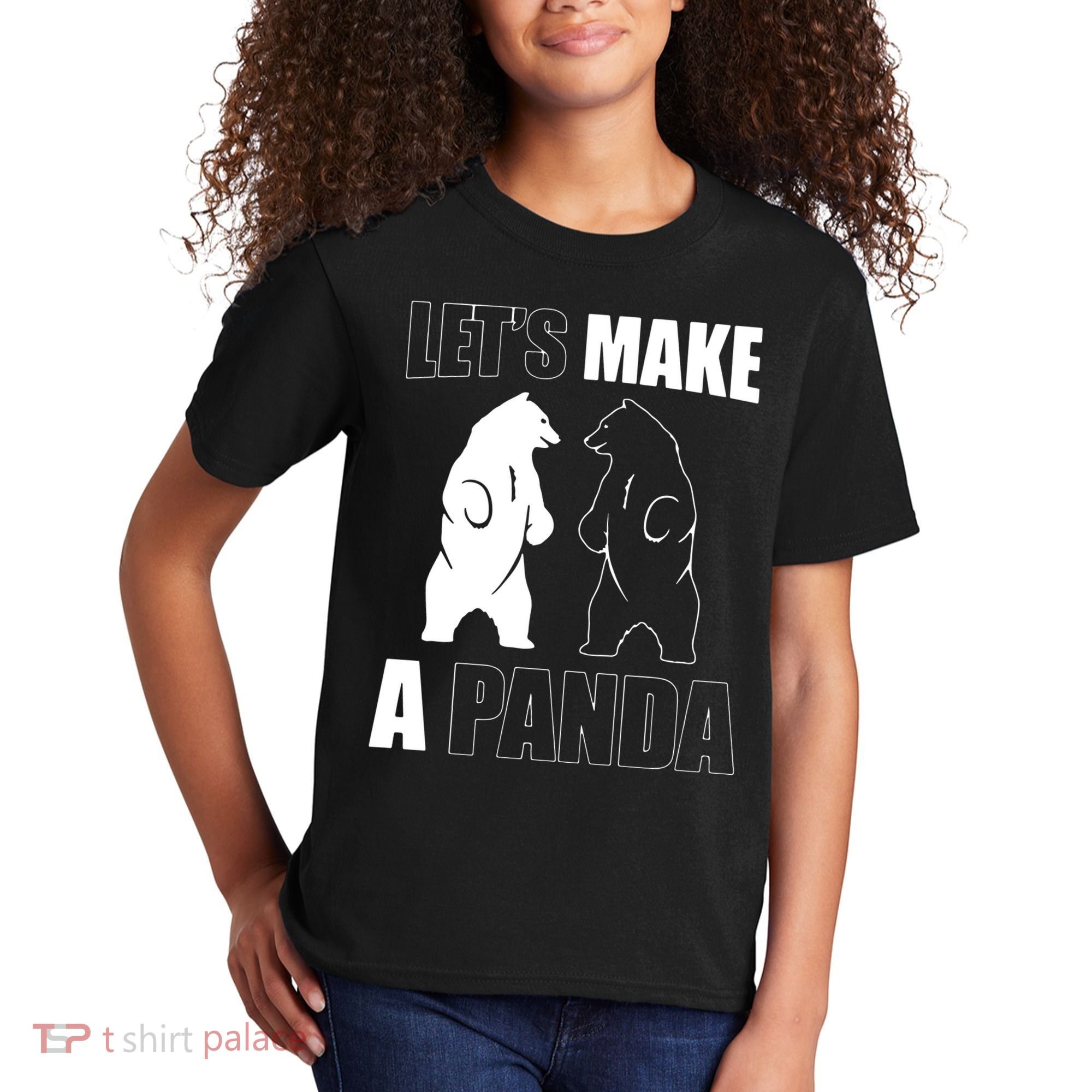 Let’S Make A Panda Polar Black Bear Kids T-Shirt