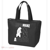 Let’S Make A Panda Polar Black Bear Tote Bag thumb 3