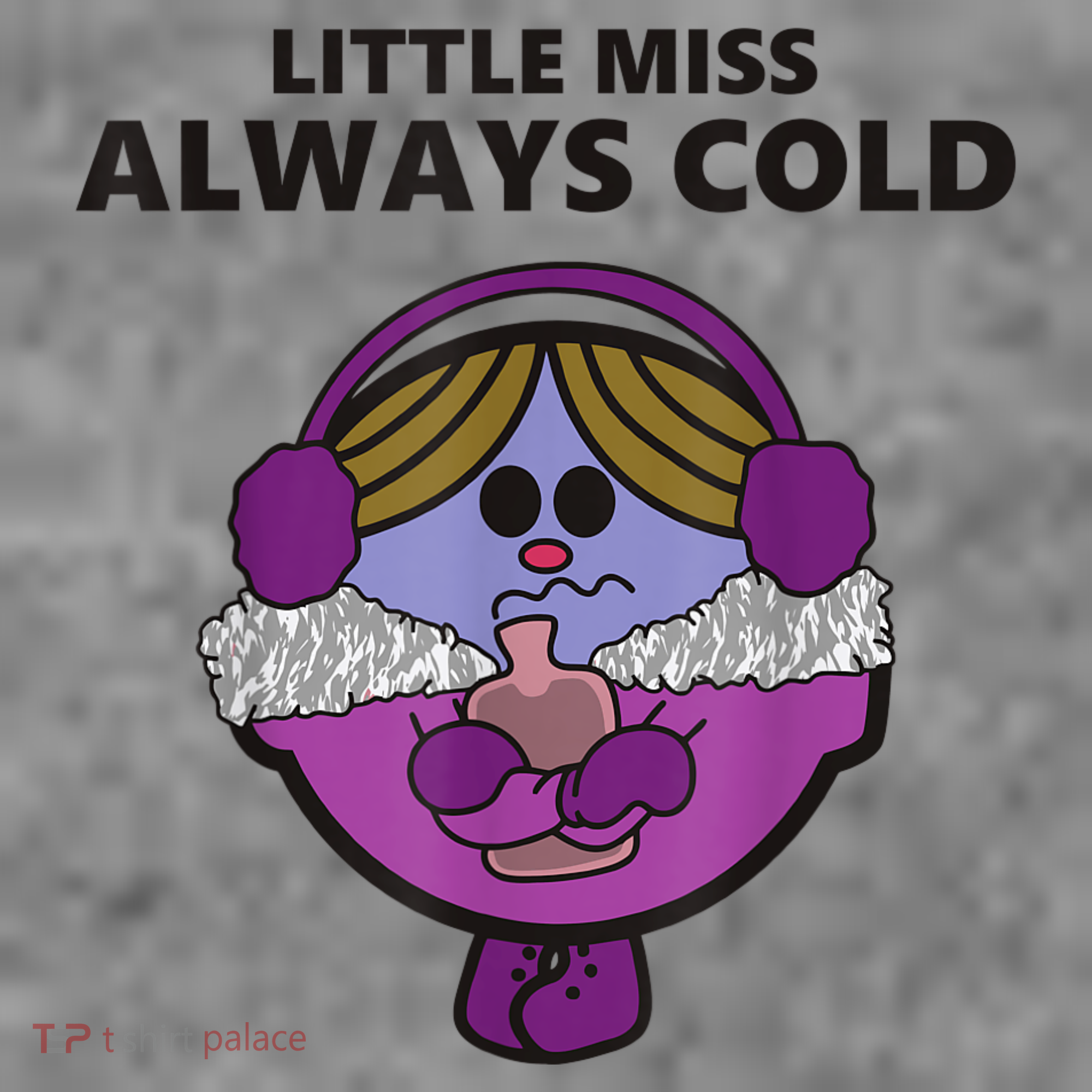 Little Miss Always Cold Funny Apparel Hoodie