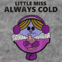 Little Miss Always Cold Funny Apparel T-Shirt thumb 7