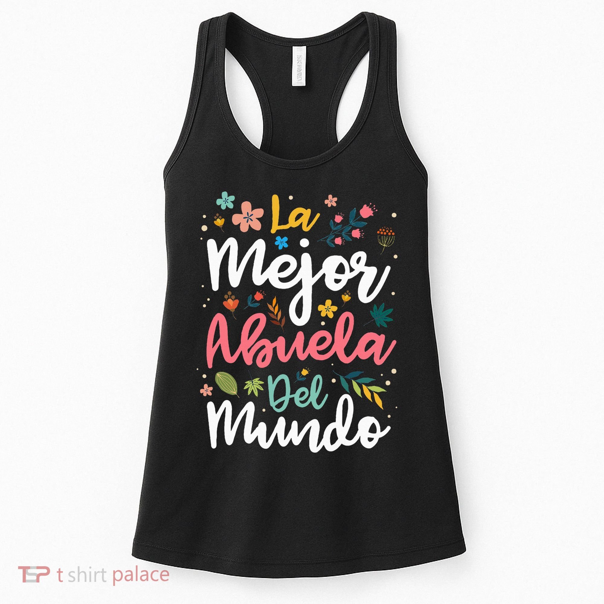 La Mejor Abuela del Mundo Hispanic Grandma & Mother's Day Women's Tank Top