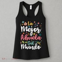 La Mejor Abuela del Mundo Hispanic Grandma & Mother's Day Women's Tank Top thumb 3