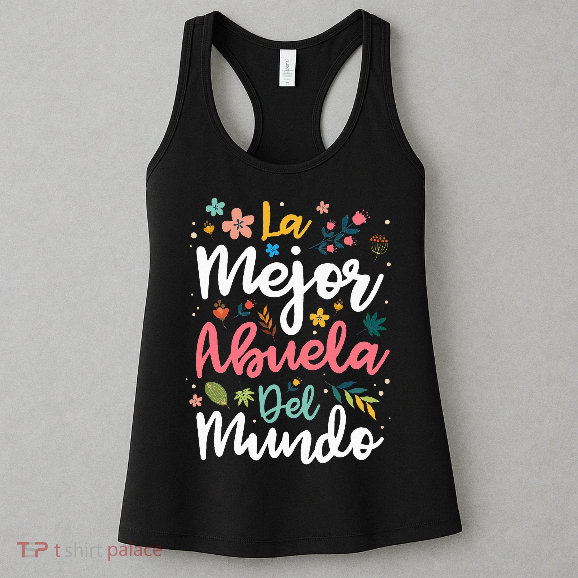 La Mejor Abuela del Mundo Hispanic Grandma & Mother's Day Women's Tank Top