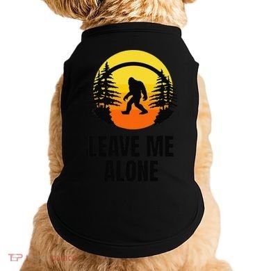 Leave Me Alone Bigfoot Halloween Doggie Tank
