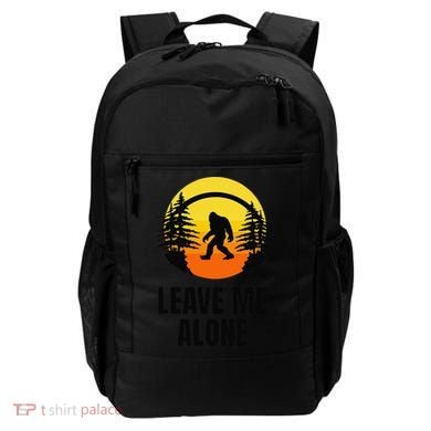 Leave Me Alone Bigfoot Halloween Backpack