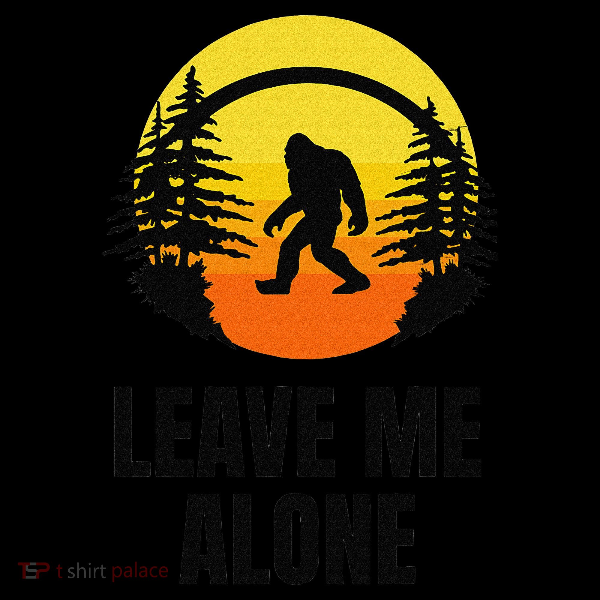 Leave Me Alone Bigfoot Halloween Coffee Mug