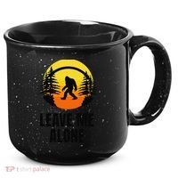 Leave Me Alone Bigfoot Halloween 15oz Campfire Ceramic Mug thumb 0