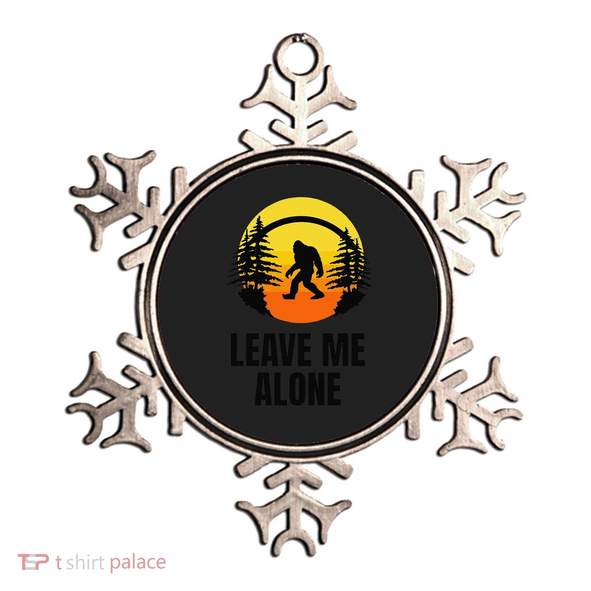 Leave Me Alone Bigfoot Halloween Ornament