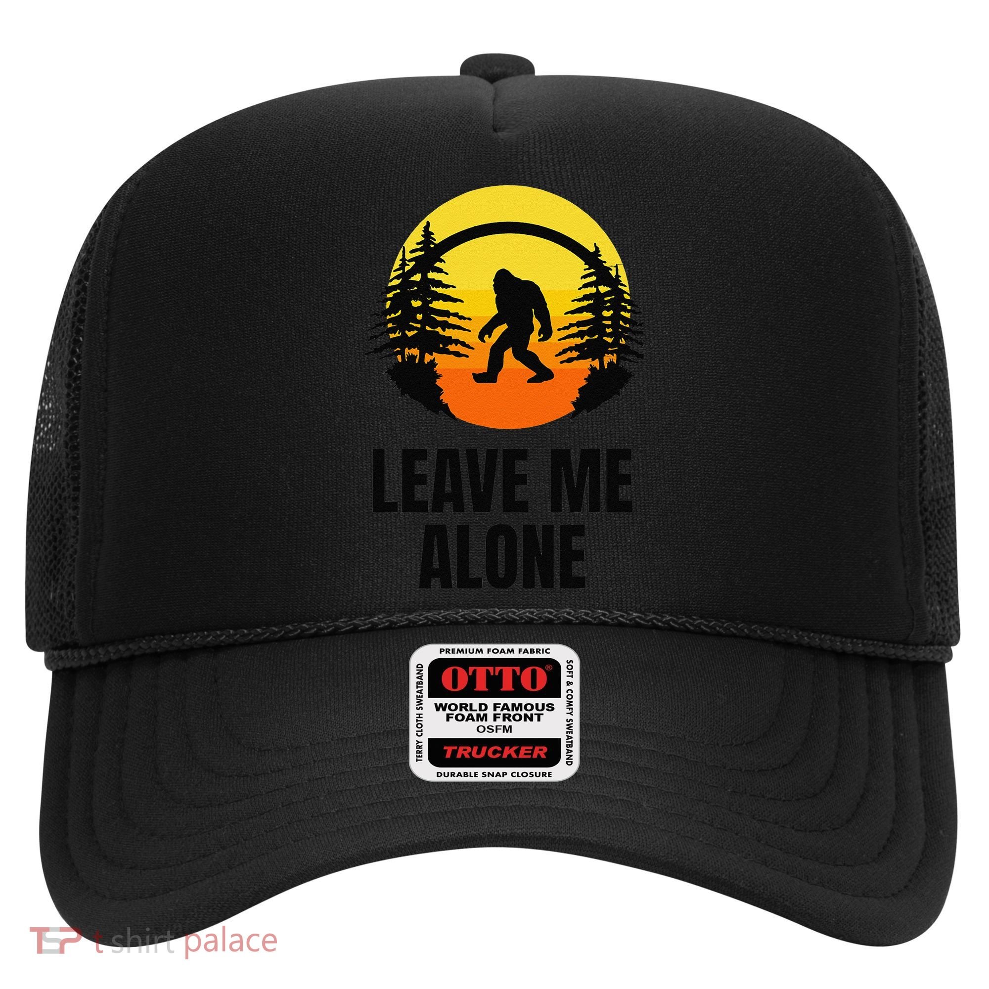 Leave Me Alone Bigfoot Halloween Hat