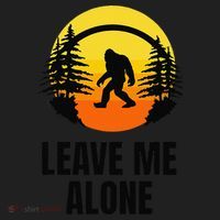 Leave Me Alone Bigfoot Halloween Hat thumb 2