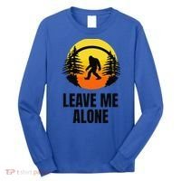 Leave Me Alone Bigfoot Halloween Long Sleeve Shirt thumb 0