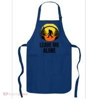 Leave Me Alone Bigfoot Halloween Apron thumb 0