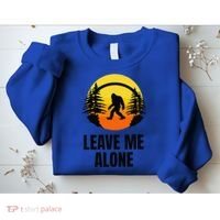 Leave Me Alone Bigfoot Halloween Sweatshirt thumb 2