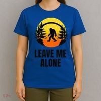 Leave Me Alone Bigfoot Halloween T-Shirt thumb 4