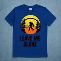 Leave Me Alone Bigfoot Halloween T-Shirt thumb 5