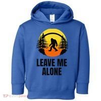 Leave Me Alone Bigfoot Halloween Toddler Hoodie thumb 0
