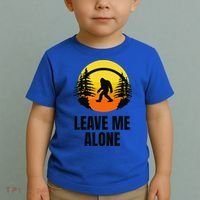 Leave Me Alone Bigfoot Halloween Toddler T-Shirt thumb 2