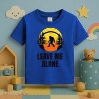 Leave Me Alone Bigfoot Halloween Toddler T-Shirt thumb 3