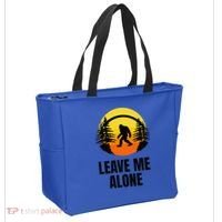 Leave Me Alone Bigfoot Halloween Tote Bag thumb 2
