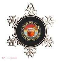 Leave Me Aloni With My Negroni Cocktail Drinker Drinking Ornament thumb 0