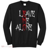 Leave Me Alone Emo Clothes Emocore Emo Music Fan Emo Sweatshirt thumb 0
