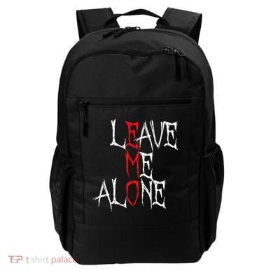 Leave Me Alone Emo Clothes Emocore Emo Music Fan Emo Backpack