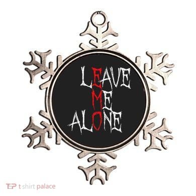 Leave Me Alone Emo Clothes Emocore Emo Music Fan Emo Ornament
