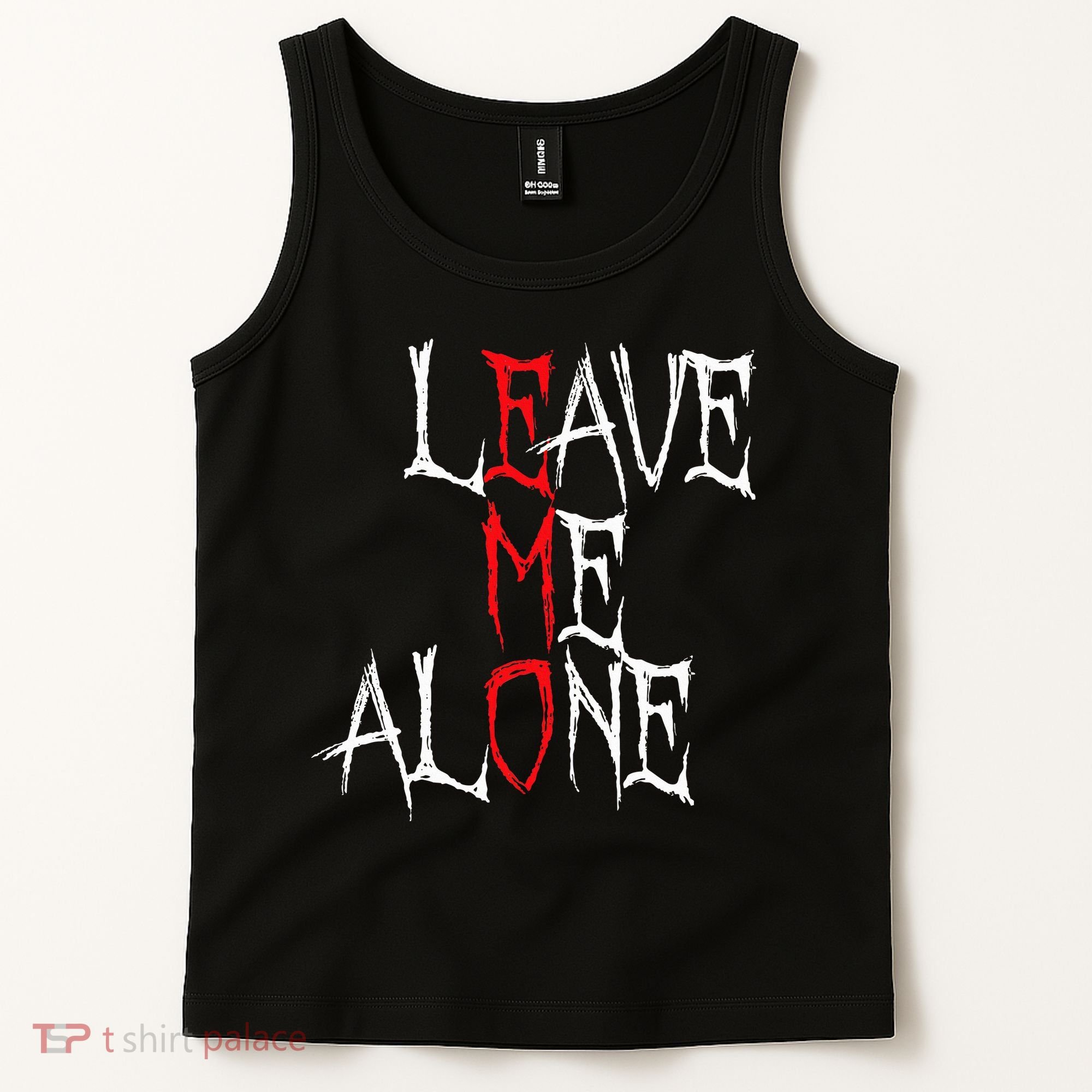 Leave Me Alone Emo Clothes Emocore Emo Music Fan Emo Tank Top