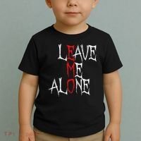 Leave Me Alone Emo Clothes Emocore Emo Music Fan Emo Toddler T-Shirt thumb 2
