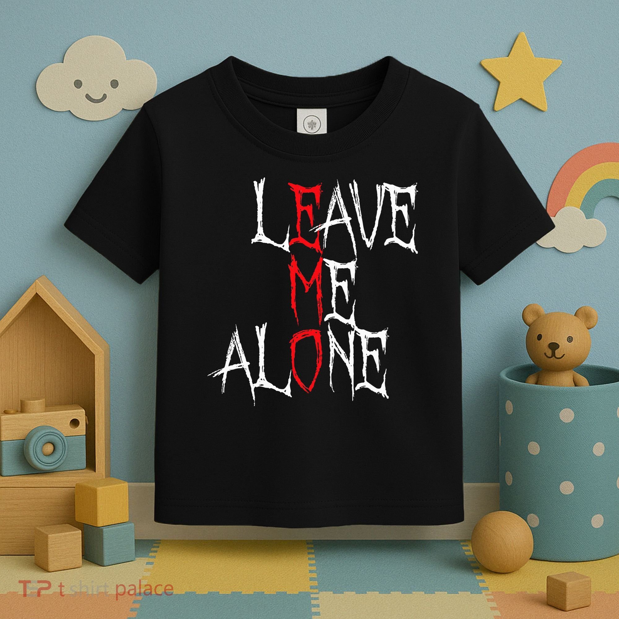 Leave Me Alone Emo Clothes Emocore Emo Music Fan Emo Toddler T-Shirt