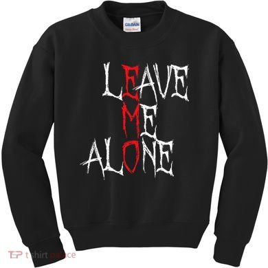 Leave Me Alone Emo Clothes Emocore Emo Music Fan Emo Kids Sweatshirt