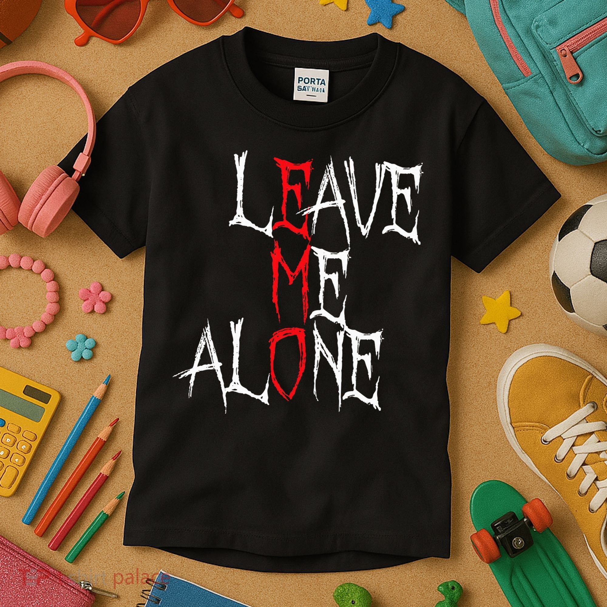 Leave Me Alone Emo Clothes Emocore Emo Music Fan Emo Kids T-Shirt