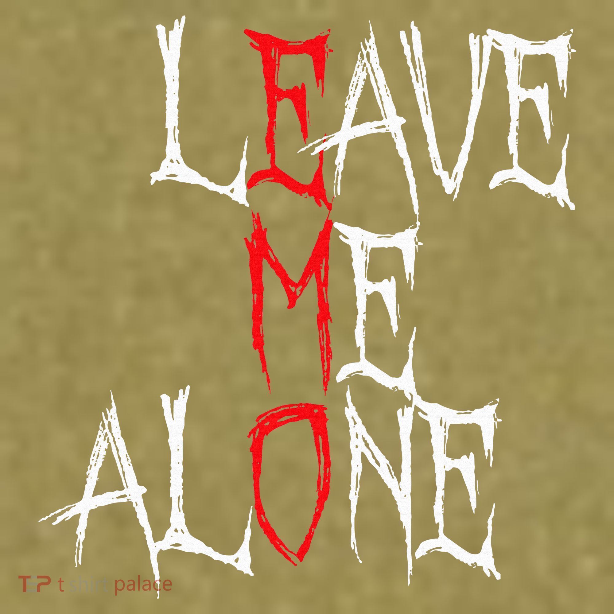 Leave Me Alone Emo Clothes Emocore Emo Music Fan Emo Garment-Dyed Women's Muscle Tee