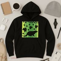 Lucky Mongoose Animal St Patrick's Day Irish Gift Hoodie thumb 3