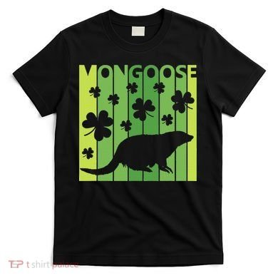Lucky Mongoose Animal St Patrick's Day Irish Gift T-Shirt