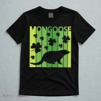 Lucky Mongoose Animal St Patrick's Day Irish Gift T-Shirt thumb 5