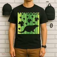 Lucky Mongoose Animal St Patrick's Day Irish Gift T-Shirt thumb 6