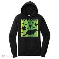 Lucky Mongoose Animal St Patrick's Day Irish Gift Women's Hoodie thumb 0