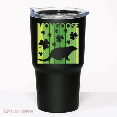 Lucky Mongoose Animal St Patrick's Day Irish Gift Tumbler