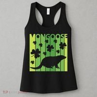 Lucky Mongoose Animal St Patrick's Day Irish Gift Women's Tank Top thumb 3