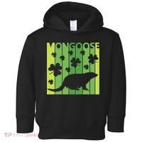 Lucky Mongoose Animal St Patrick's Day Irish Gift Toddler Hoodie thumb 0