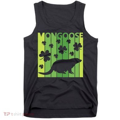 Lucky Mongoose Animal St Patrick's Day Irish Gift Tank Top