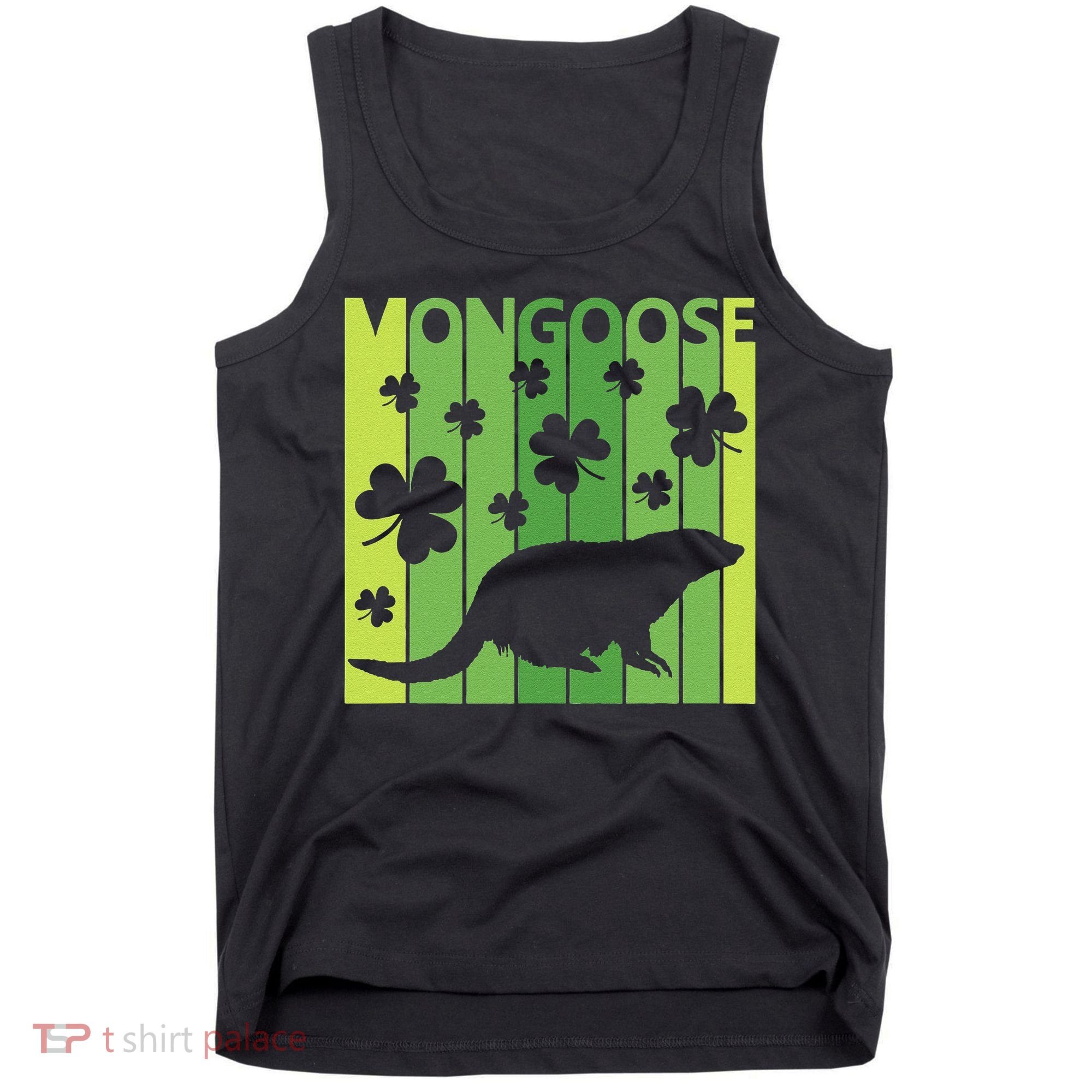 Lucky Mongoose Animal St Patrick's Day Irish Gift Tank Top